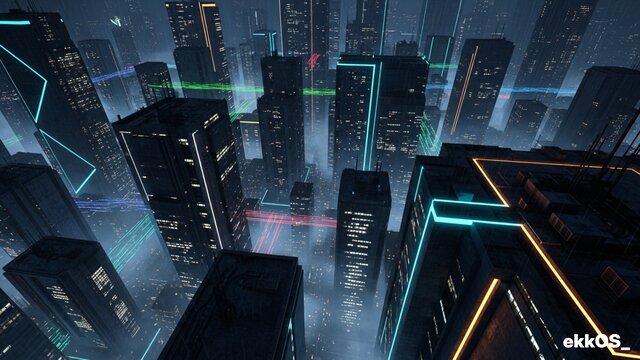 Neon Cityscape
